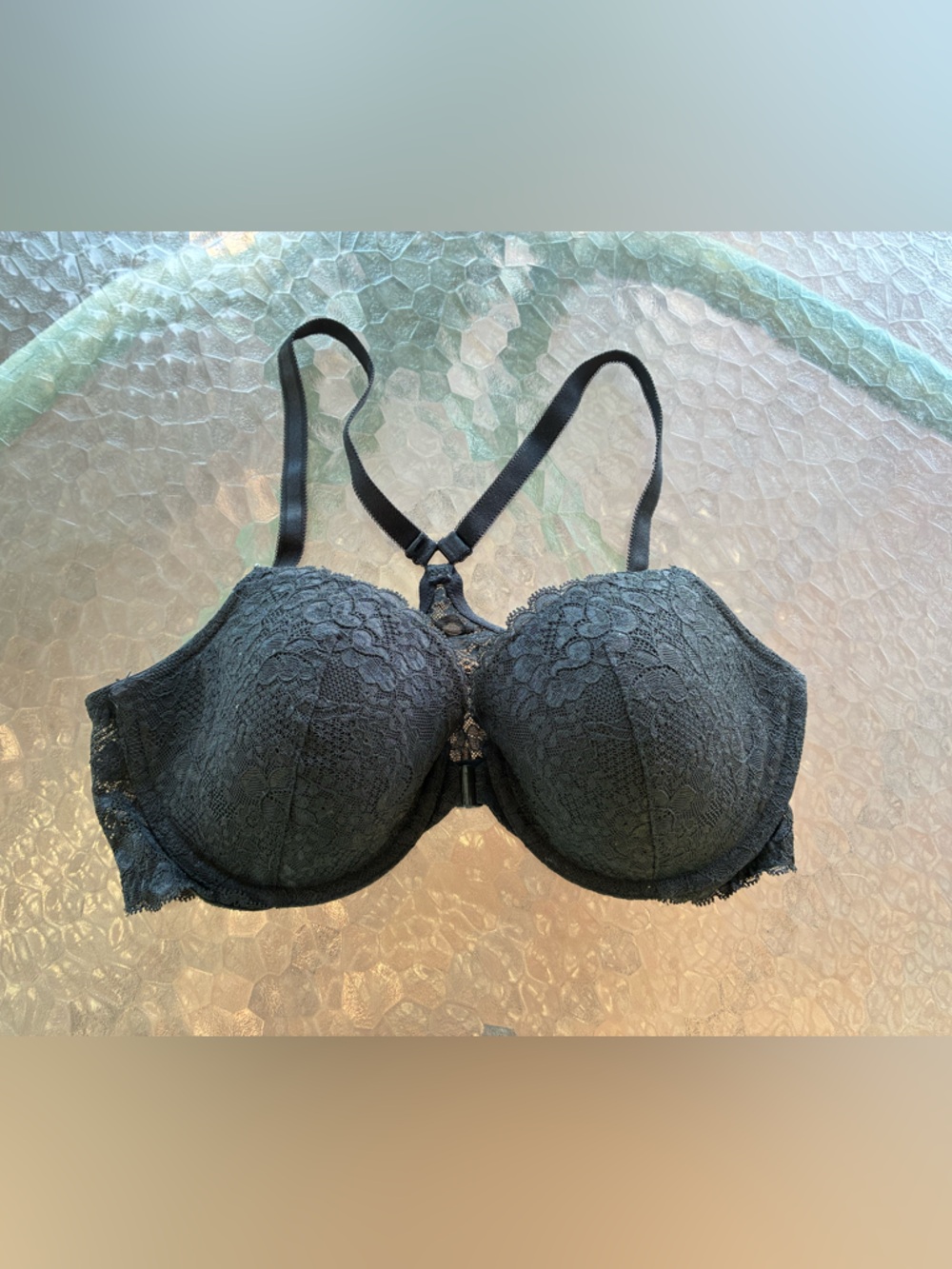 Victoria's Secret Black Lace Underwire Bra